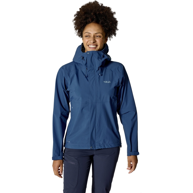 RAB Firewall Jacket Women's Tempest Blue regenjas