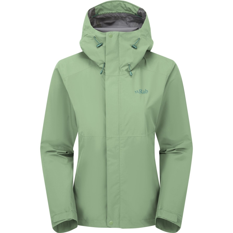 RAB Downpour Jacket Women's Fig Green