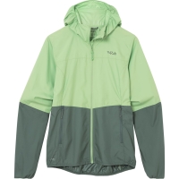 RAB Windgather Hoody Wmns Fig Green/Sage