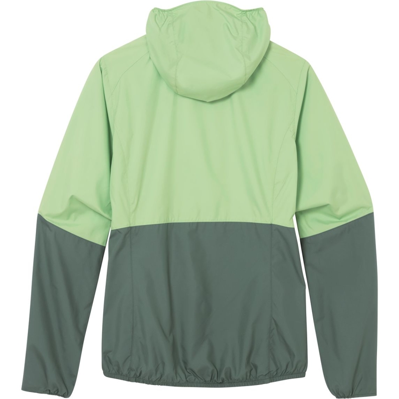 RAB Windgather Hoody Wmns Fig Green/Sage