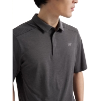 Arc'teryx Cormac Polo SS Black Heather