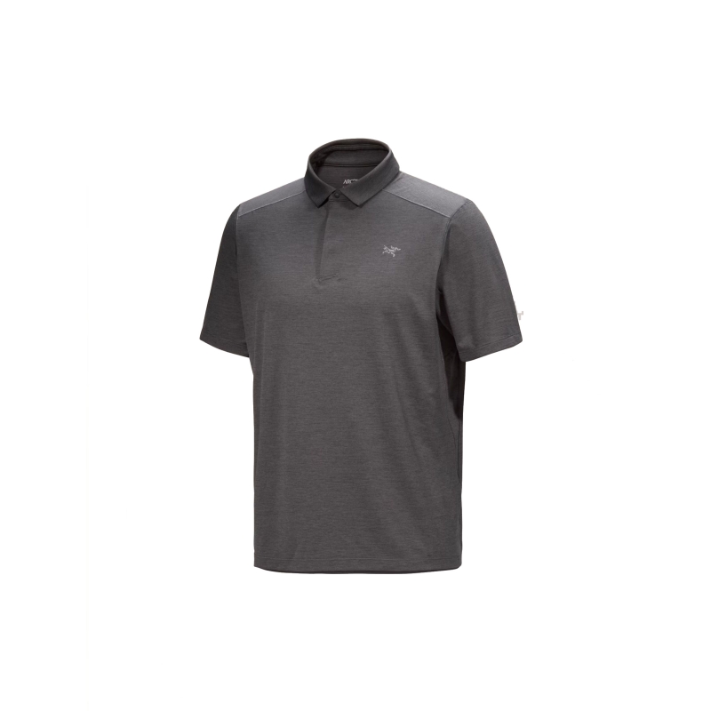 Arc'teryx Cormac Polo SS Black Heather