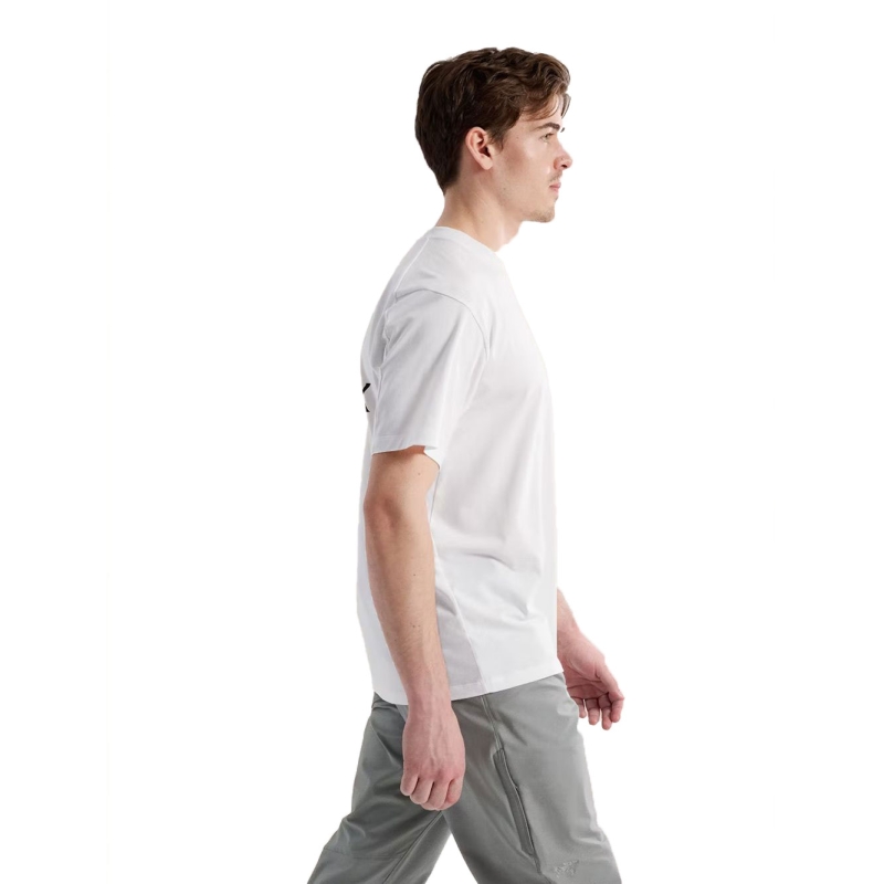 Arc'teryx Kragg SL Cotton Bird Word SS White Light / Black