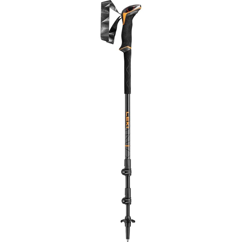 Leki Makalu Lite Orange/Black/Dark-Anthracite