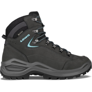 Lowa Renegade Evo GTX Mid Smal Women's Asphalt/Turqoise