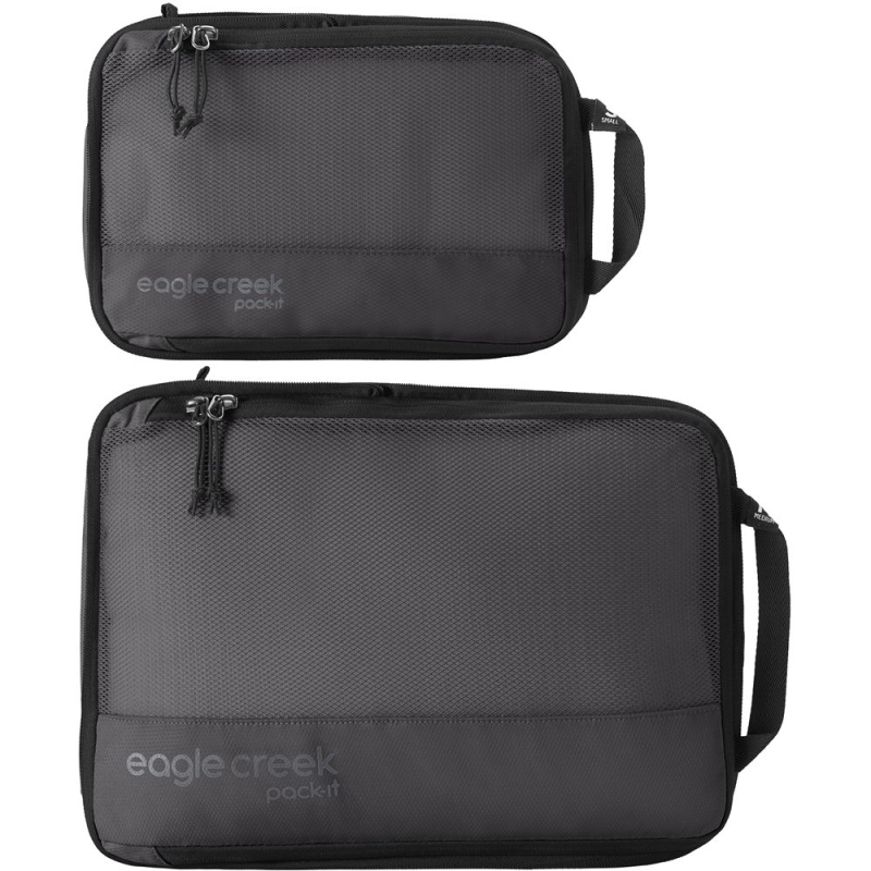 Eagle Creek Pack-It Reveal Compression Cube Set S/M Black