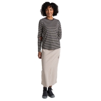 Craghoppers NosiLife Akona Long Sleeved Top Women's Charcoal Stripe