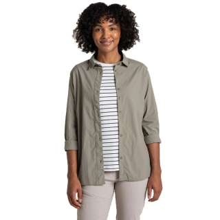Craghoppers NosiLife Freeda Long Sleeved Shirt Women's Vert