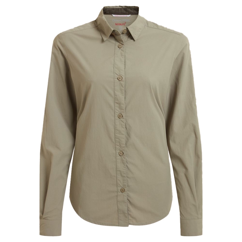 Craghoppers NosiLife Freeda Long Sleeved Shirt Women's Vert