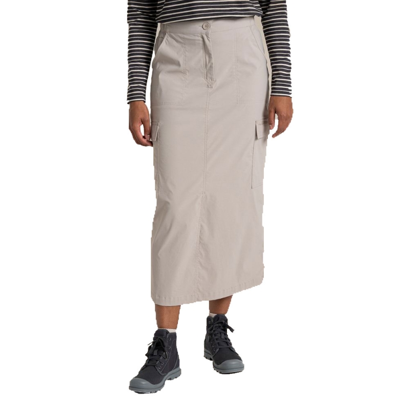 Craghoppers NosiLife Pro Midi Skirt Women's Soft Mushroom