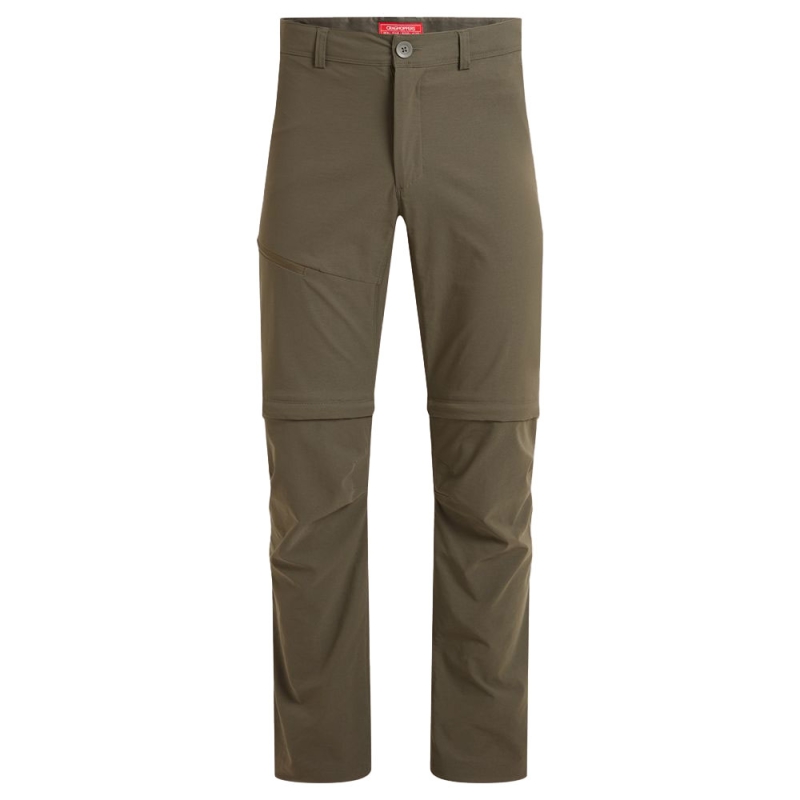 Craghoppers NosiLife Pro Convertible Trouser III Regular Woodland Green