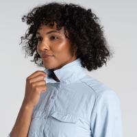 Craghoppers NosiLife Adventure Long Sleeved Shirt III Nimbus Blue