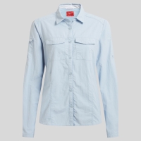 Craghoppers NosiLife Adventure Long Sleeved Shirt III Nimbus Blue