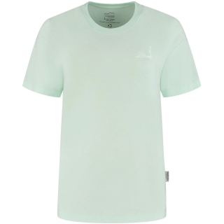 Blue Loop Originals Refibra Palmsurf Tshirt Women's Bleached Aqua