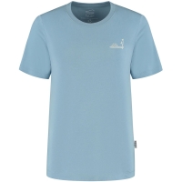 Blue Loop Originals Refibra Palmsurf Tshirt Women's Blue Shadow