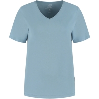 Blue Loop Originals Refibra Loose Fit V-neck Tshirt Women's Blue Shadow