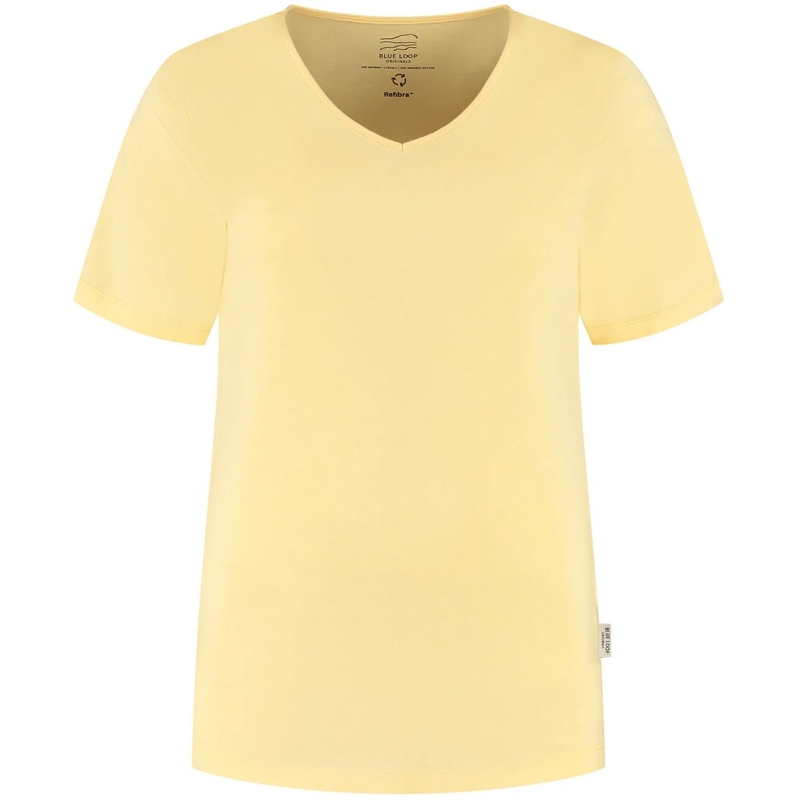 Blue Loop Originals Refibra Loose Fit V-neck Tshirt Women's Impala