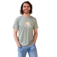 Blue Loop Originals Refibra Sundown Tshirt Iceberg Green