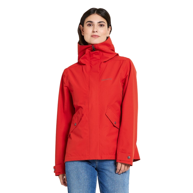 Didriksons Silja Jacket Women's Pomme Red