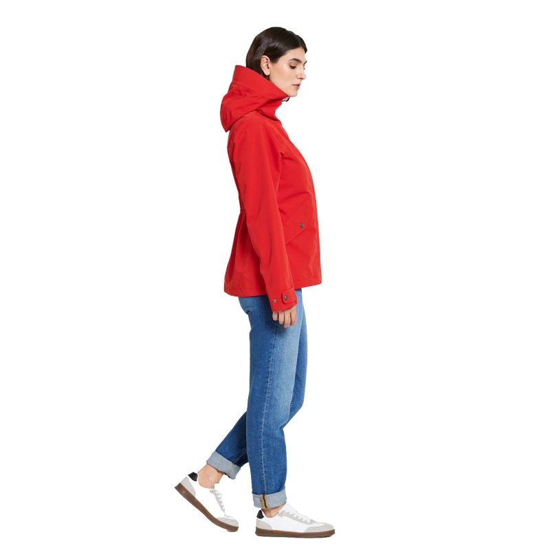 Didriksons Silja Jacket Women's Pomme Red