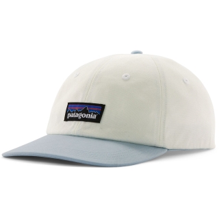 Patagonia P-6 Label Trad Cap Birch White w/Fleck Blue