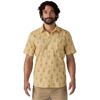 Patagonia Go To Shirt Lupine Trail: Beeswax Tan
