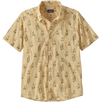 Patagonia Go To Shirt Lupine Trail: Beeswax Tan