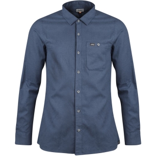 Lundhags Ekren Solid LS Shirt Blue