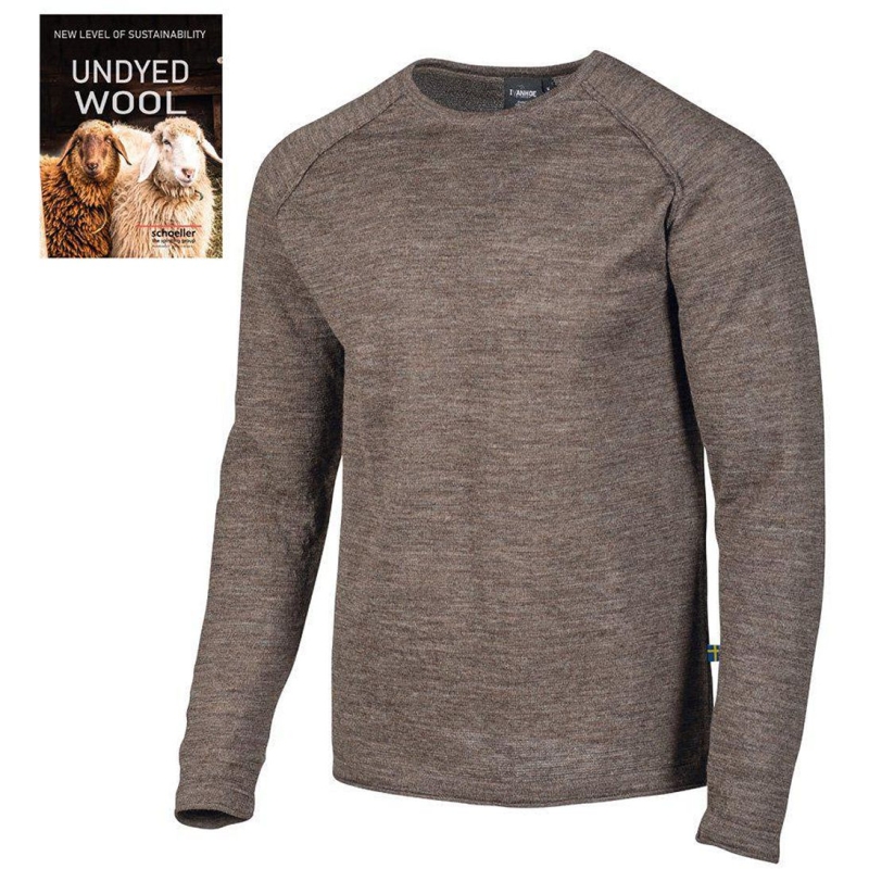 Ivanhoe NLS Beech crewneck Nutmeg