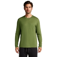 Icebreaker Mer Tech Lite III LS Relaxed Pocket Tee Sphagnum