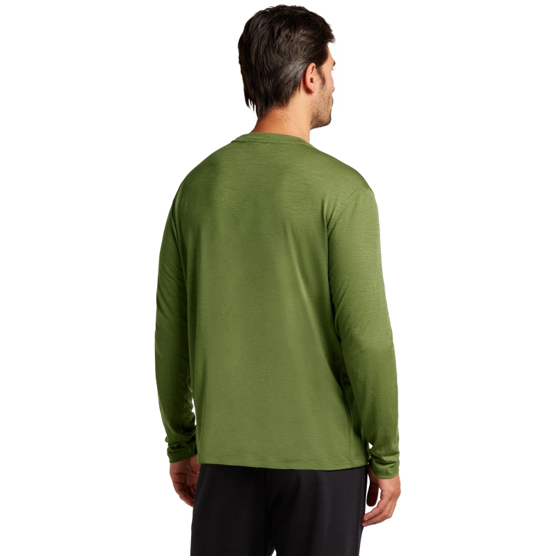 Icebreaker Mer Tech Lite III LS Relaxed Pocket Tee Sphagnum