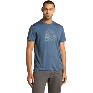 Icebreaker Mer 150 Tech Lite III SS Tee Van Camp Dawn