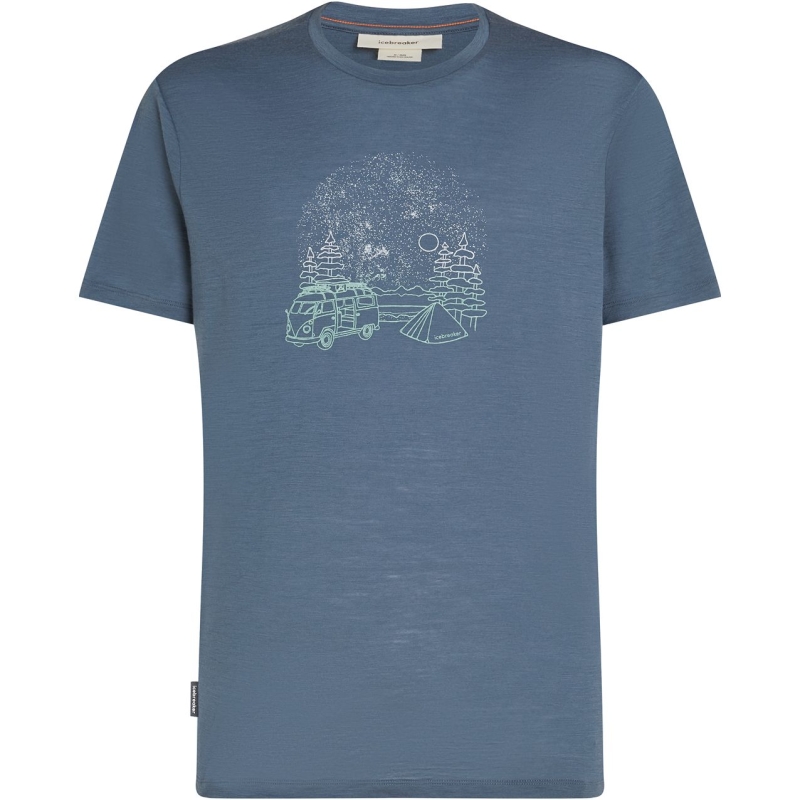 Icebreaker Mer 150 Tech Lite III SS Tee Van Camp Dawn