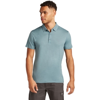 Icebreaker Mer 150 Tech Lite III SS Polo Blue Ash