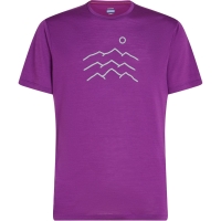 Icebreaker Mer 125 Cool-Lite Sphere SS Tee Across Passion