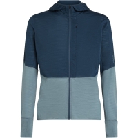 Icebreaker Mer 200 Realfleece Descender LS Zip Abyss/Blue/Ash