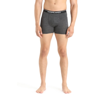 Icebreaker Anatomica Boxers Jet Hthr