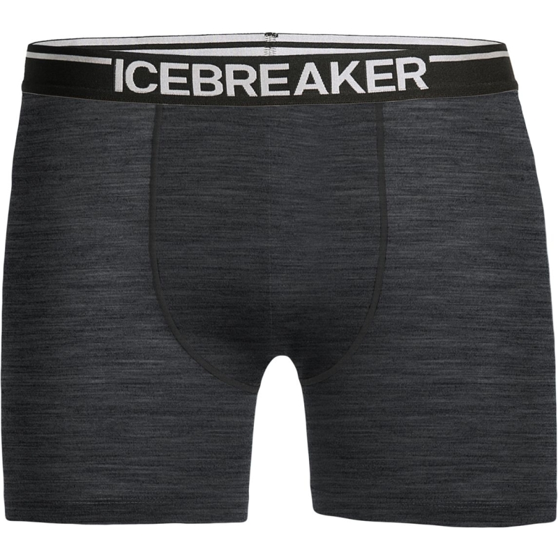 Icebreaker Anatomica Boxers Jet Hthr