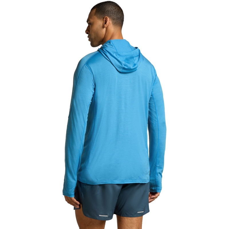 Icebreaker 150 MerinoFine Ace LS Hoodie Arctic