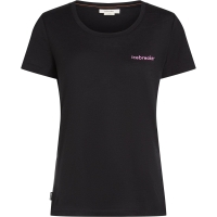 Icebreaker Mer 150 Tech Lite SS Scoop T IB Wordmar Women's Black