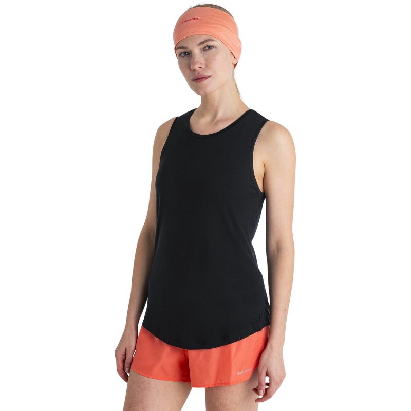Icebreaker Mer 125 Cool-Lite Sphere III Tank Women's Black