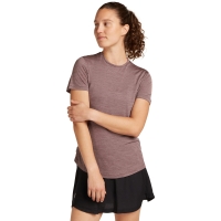 Icebreaker Mer 125 Cool-Lite Sphere III SS Tee Women's Carob Hthr