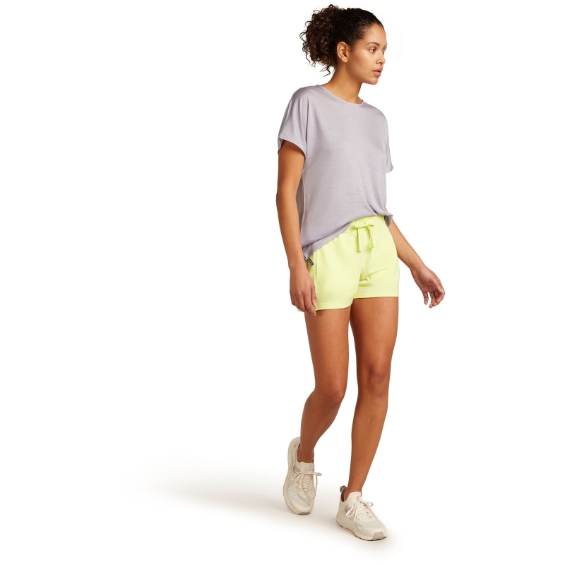 Icebreaker Mer Crush II Shorts Women's Citrine