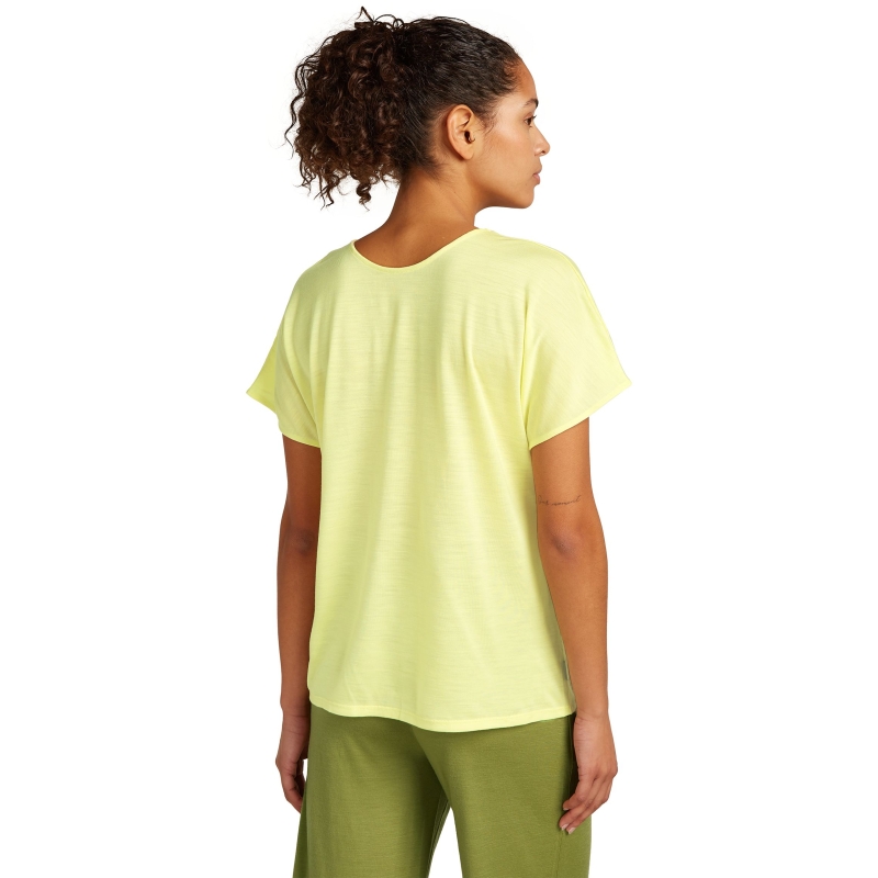 Icebreaker Drayden Reversible SS Top Women's Citrine