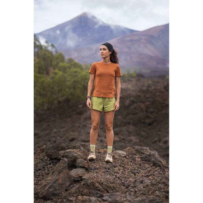 Icebreaker Mer 150 Ace SS Tee Women's Dusty Clay