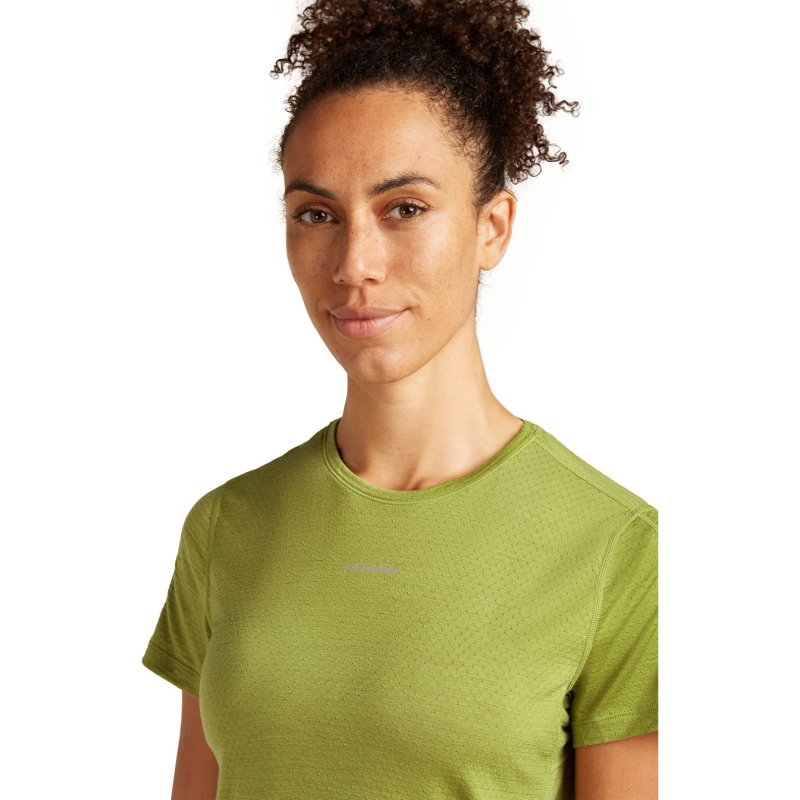Icebreaker Mer 125 Cool-Lite Speed SS Tee Women's Olive