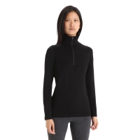Icebreaker 200 Oasis LS Half Zip Women's Black