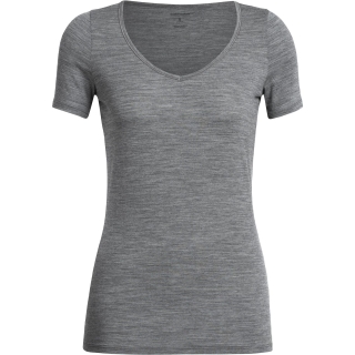 Icebreaker Siren SS Sweetheart Women's Gristone Hthr