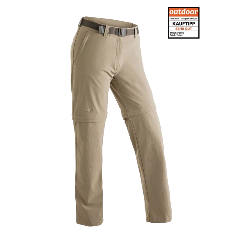 Maier Sports Nata 2 Zip-Off Pant Short Women's coriander