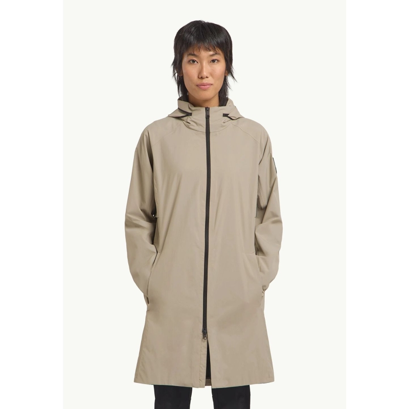 Jack Wolfskin Wellsee Coat Women's stone